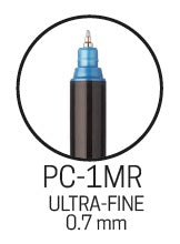 POSCA PC-1MR Standard – sæt med 8 standardfarver