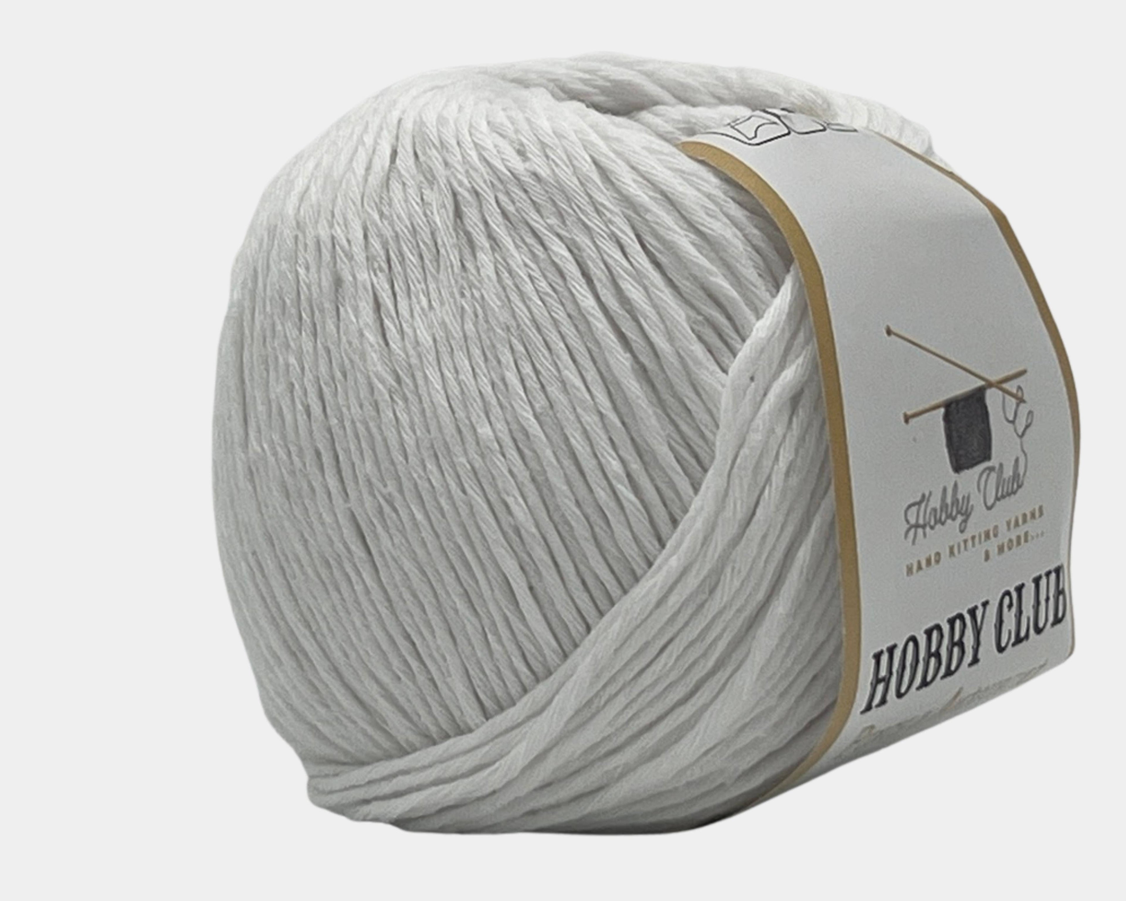 Babyvenligt bomuldsgarn, 50 g, 100 % bomuld