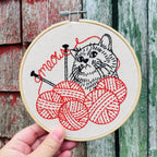 Broderisæt – Strikkemis