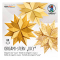 Origami-stjerne "Lucy", guld