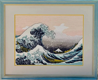 Broderikit, Den store bølge ud for Kanagawa