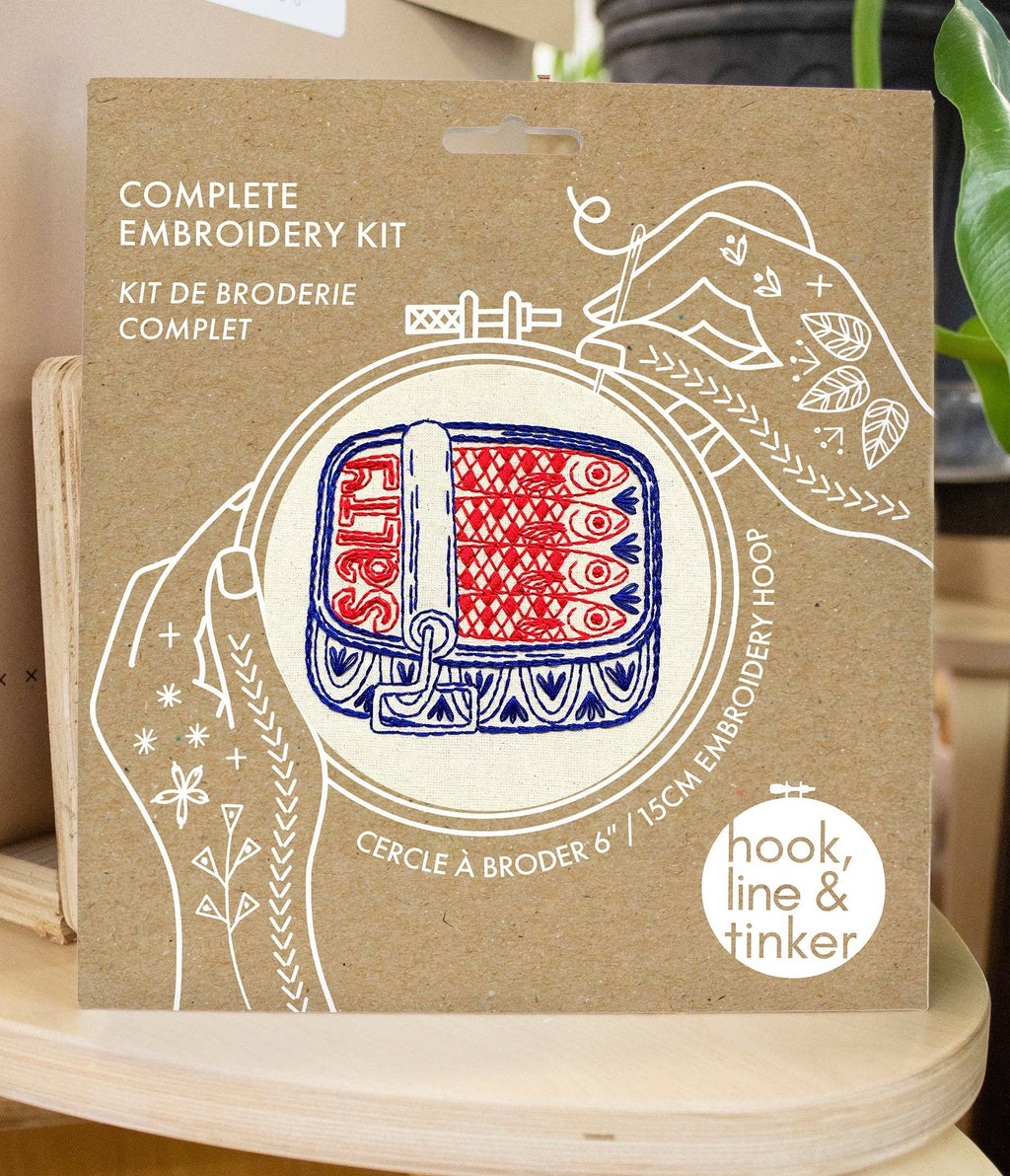 Broderisæt – Sardiner