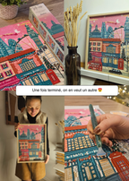 London til jul - diamantmaling
