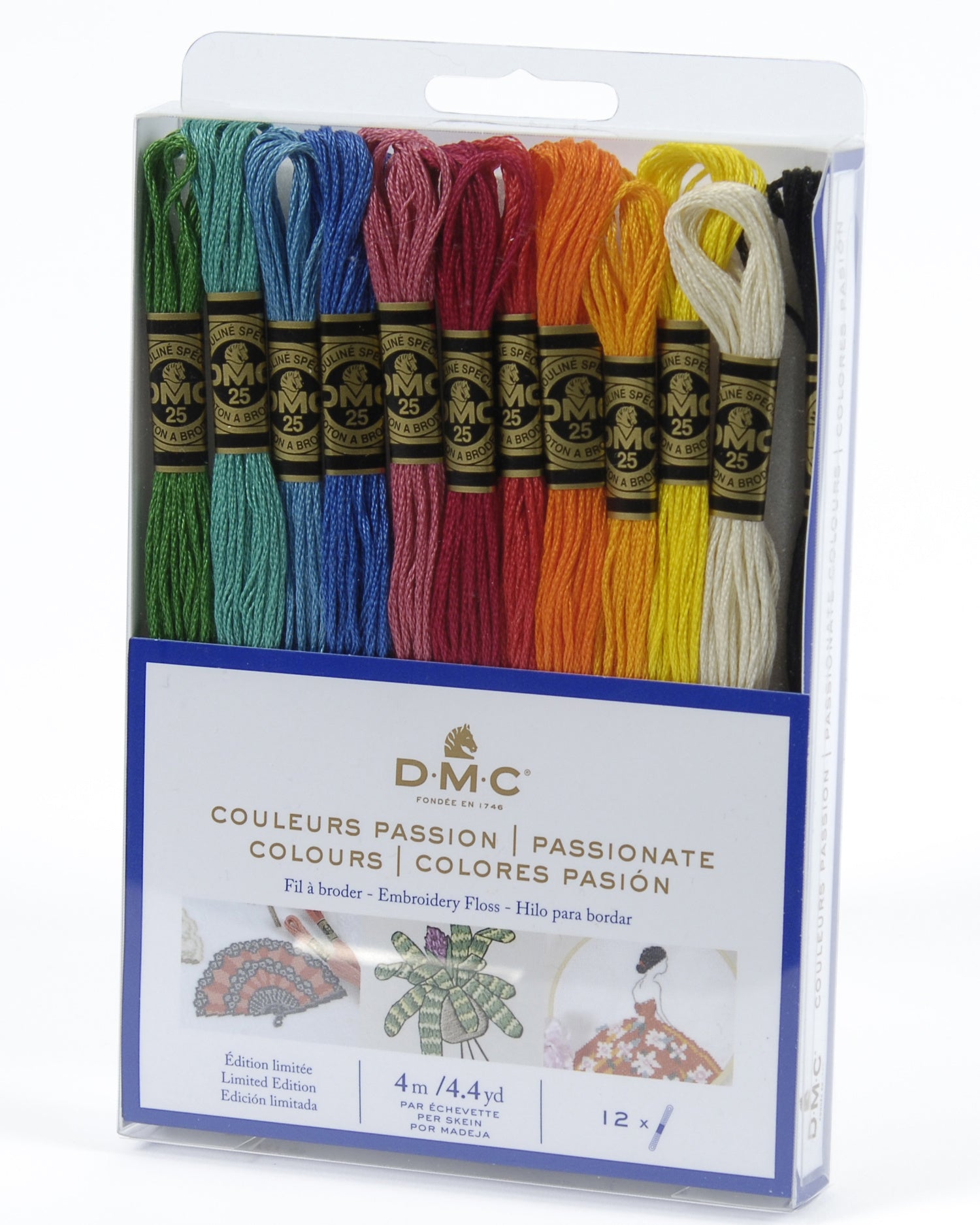 DMC Passion, 12 stk. broderigarn