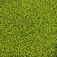 24, Silver-Lined Lime Green