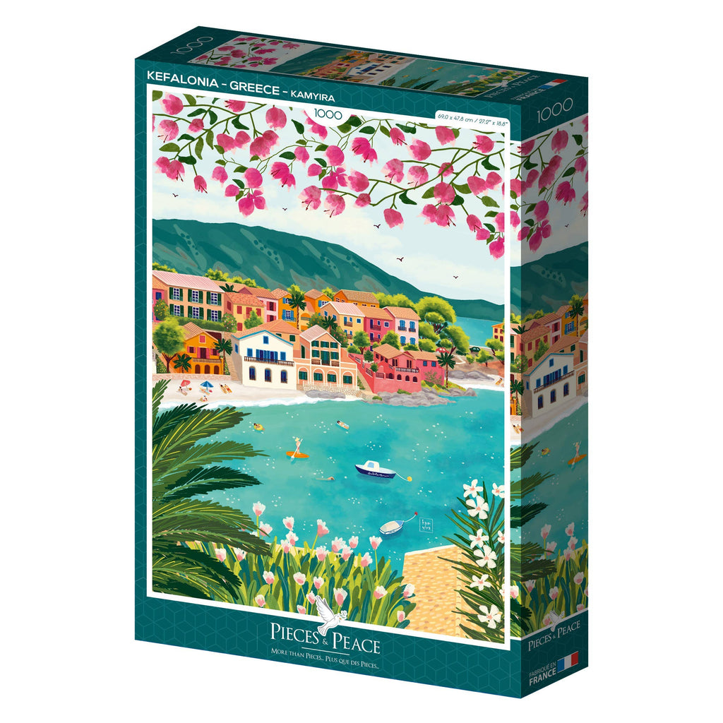 Kefalonia, Grækenland – 1000 brikker