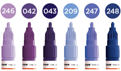 ONE4ALL 127HS Violet Set