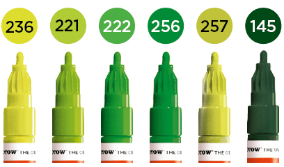 ONE4ALL 127HS Green Set