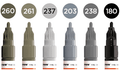 ONE4ALL 127HS Grey Set