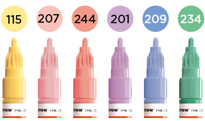 ONE4ALL 127HS Pastel Classic Set