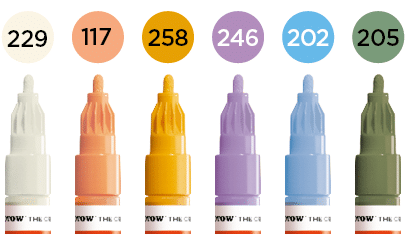 ONE4ALL 127HS Pastel Modern Set