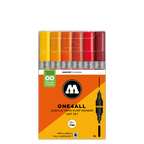 Molotow ONE4ALL Acrylic Twin – Pink Sæt med 6 farver