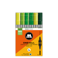 Molotow ONE4ALL Acrylic Twin – Wood Sæt med 6 farver