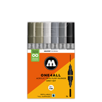 Molotow ONE4ALL Acrylic Twin – Pastel Classic Sæt med 6 farver