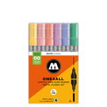 Molotow ONE4ALL Acrylic Twin – Pastel Modern Sæt med 6 farver