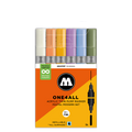 Molotow ONE4ALL Acrylic Twin – Neon Sæt med 6 farver