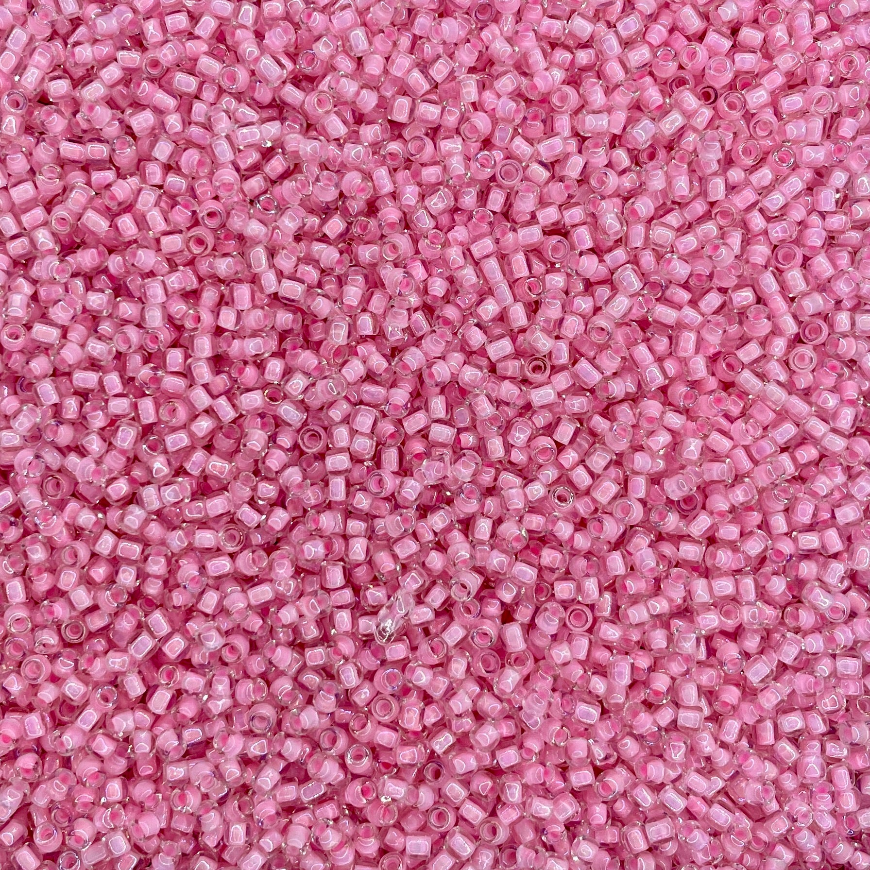 Toho glasperler, round, 11/0, 50 gram, stort farveudvalg