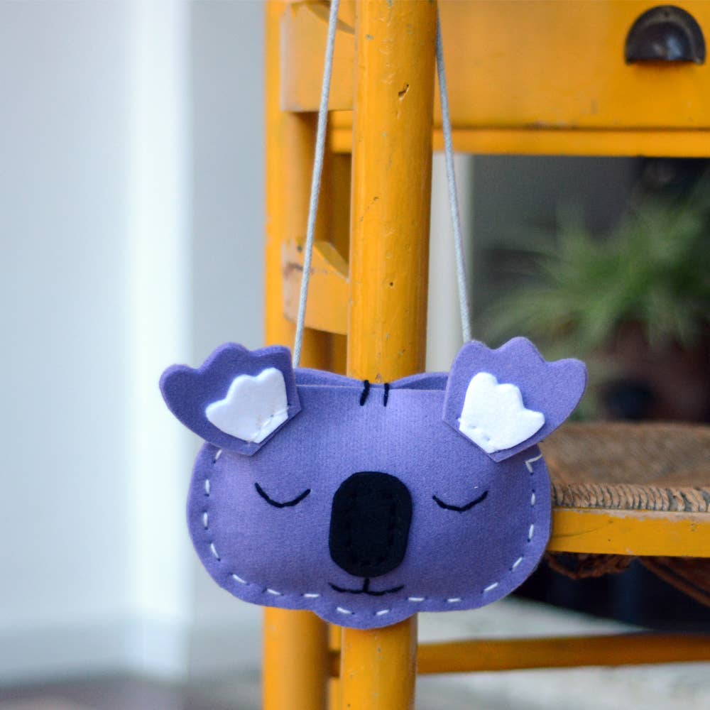 Sysæt, filttaske, koala