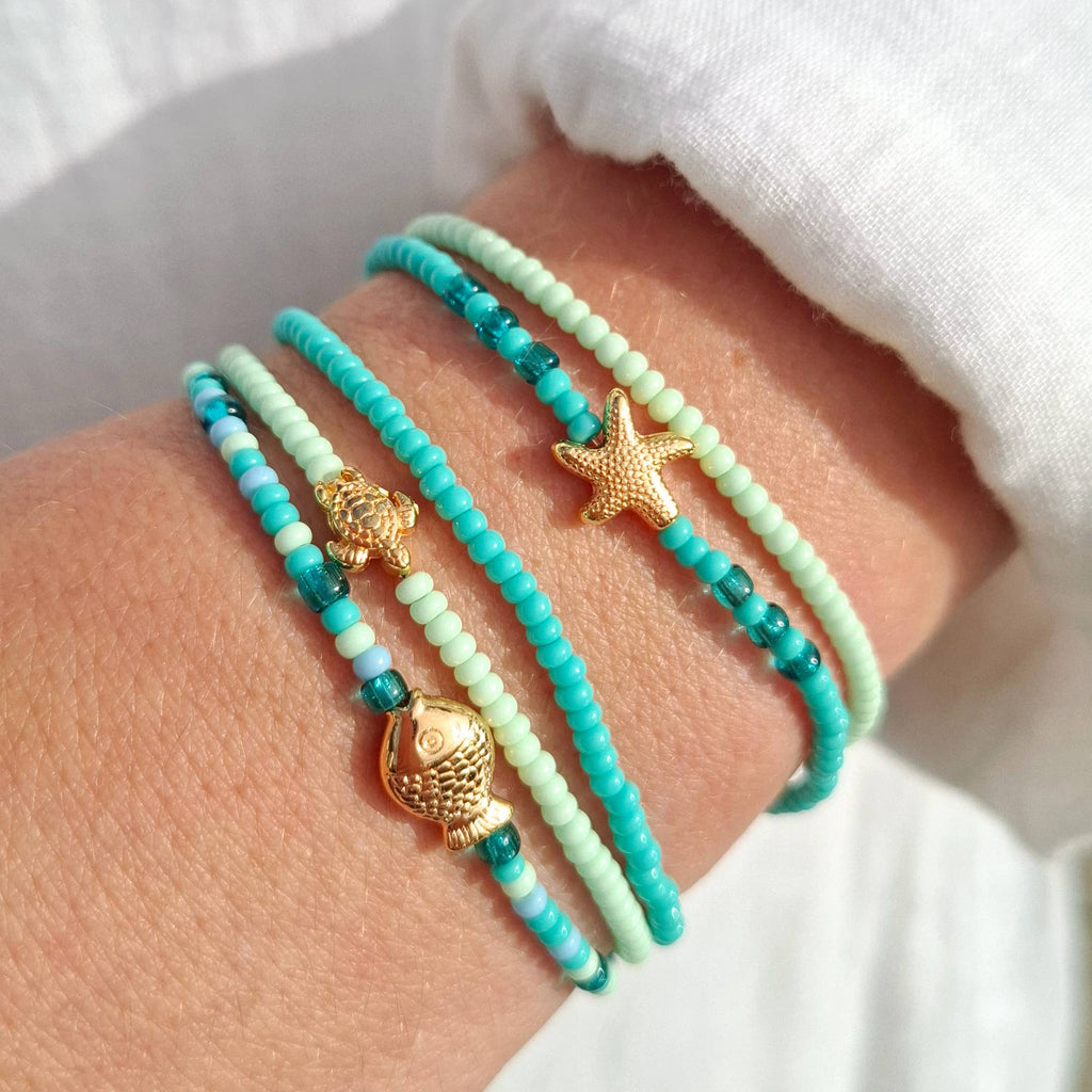 DIY perlesæt til armbånd og ringe - Havverden