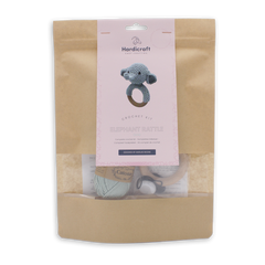 Hæklekit – rangleelefant