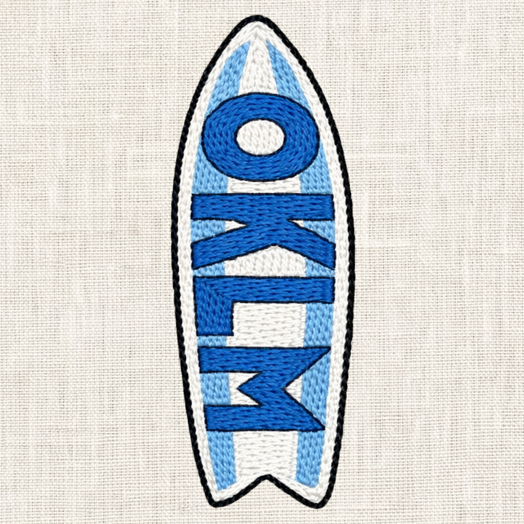 Broderikit – Surfbræt