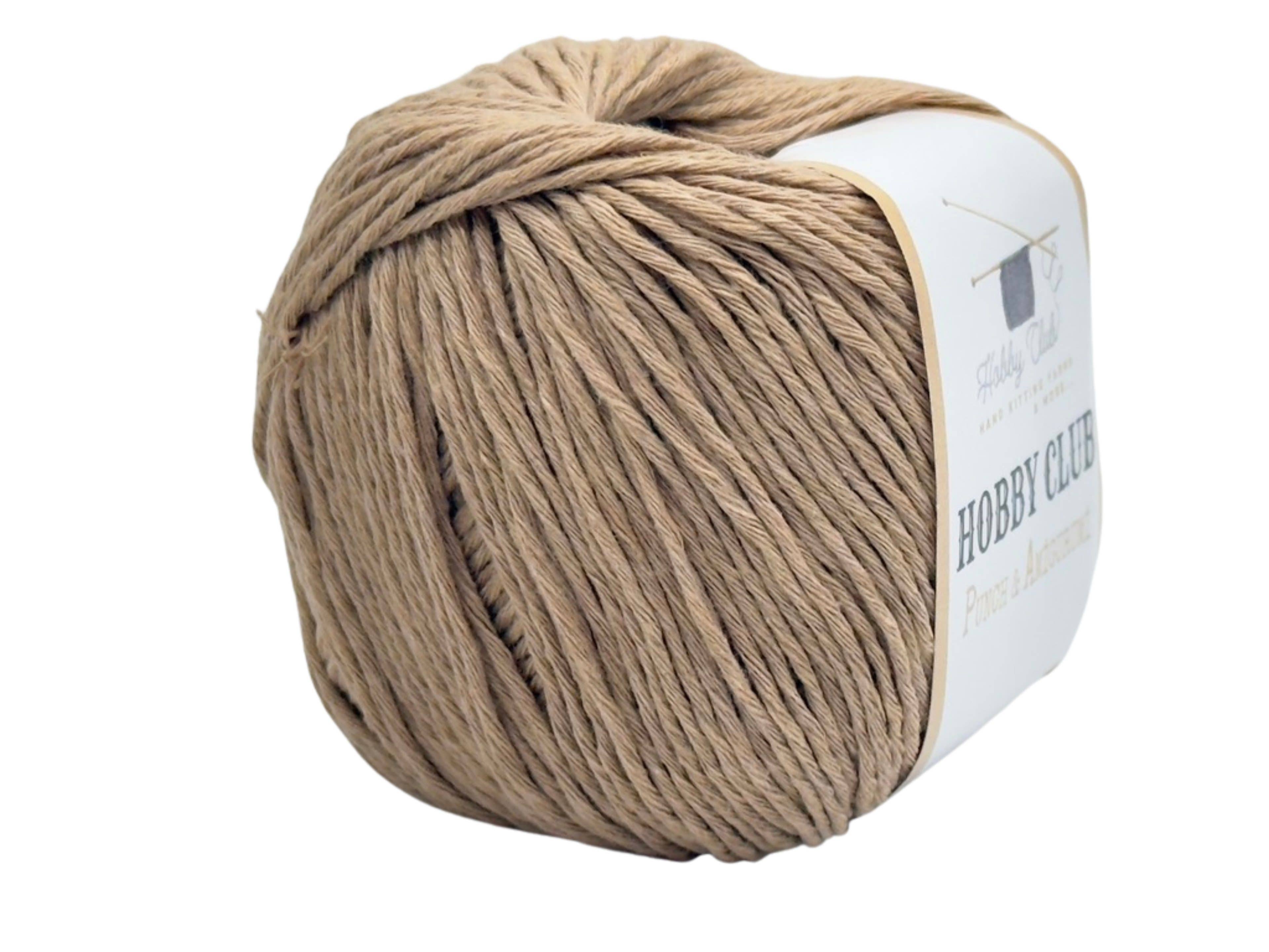 Babyvenligt bomuldsgarn, 50 g, 100 % bomuld