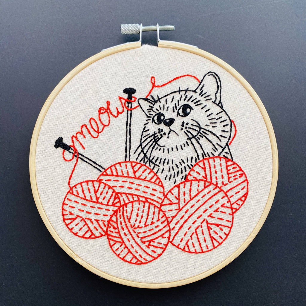 Broderisæt – Strikkemis