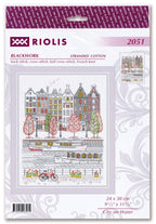 Broderikit, Huse ved kanalen