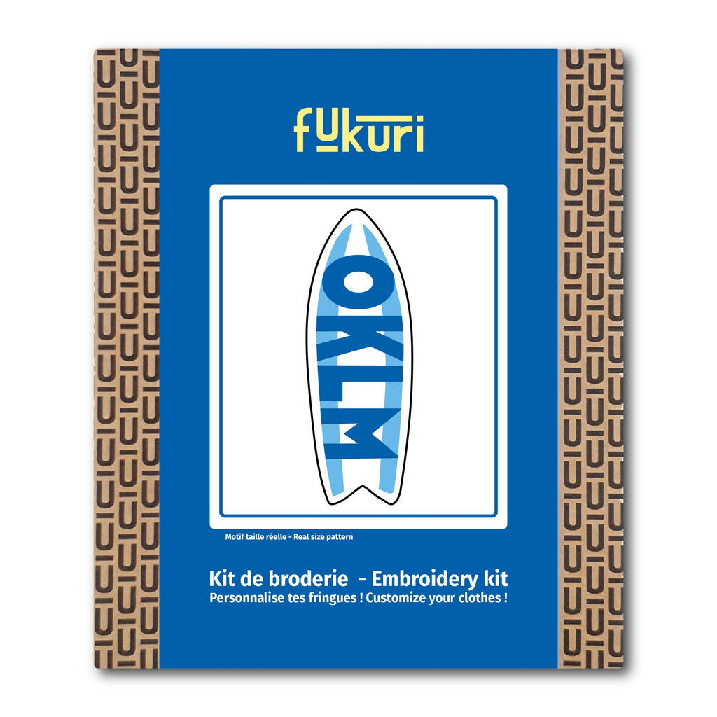 Broderikit – Surfbræt