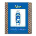 Broderikit – Surfbræt