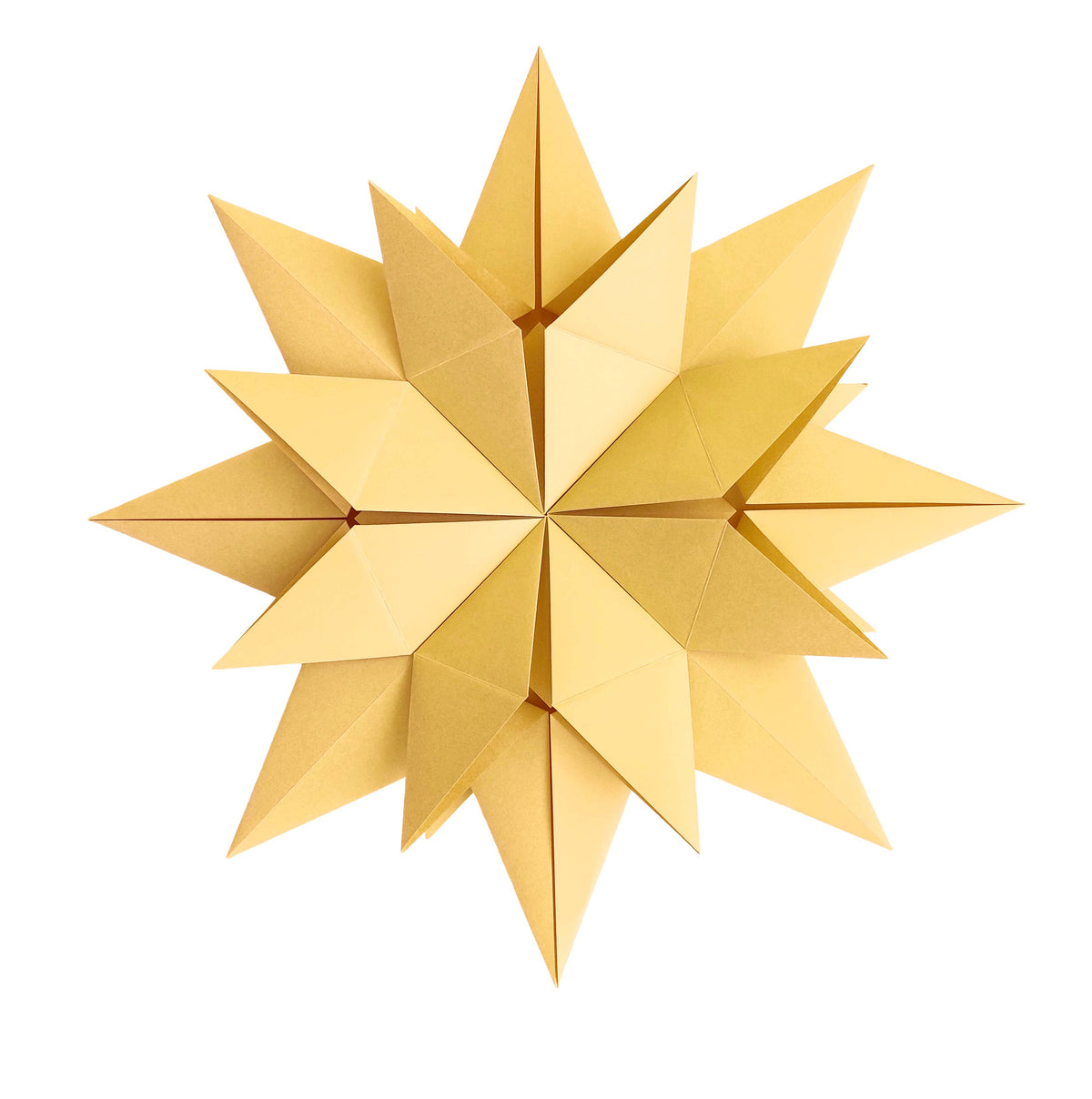 Origami-stjerne "Lucy", guld