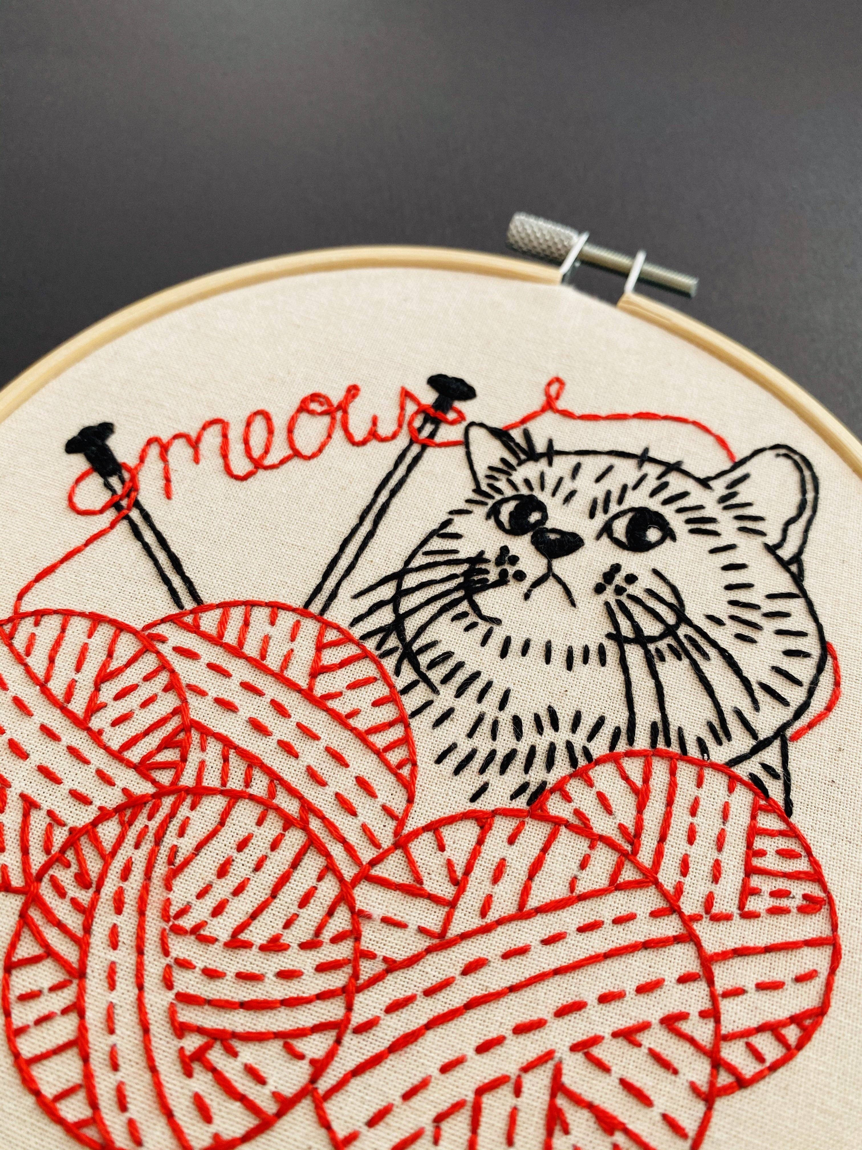 Broderisæt – Strikkemis