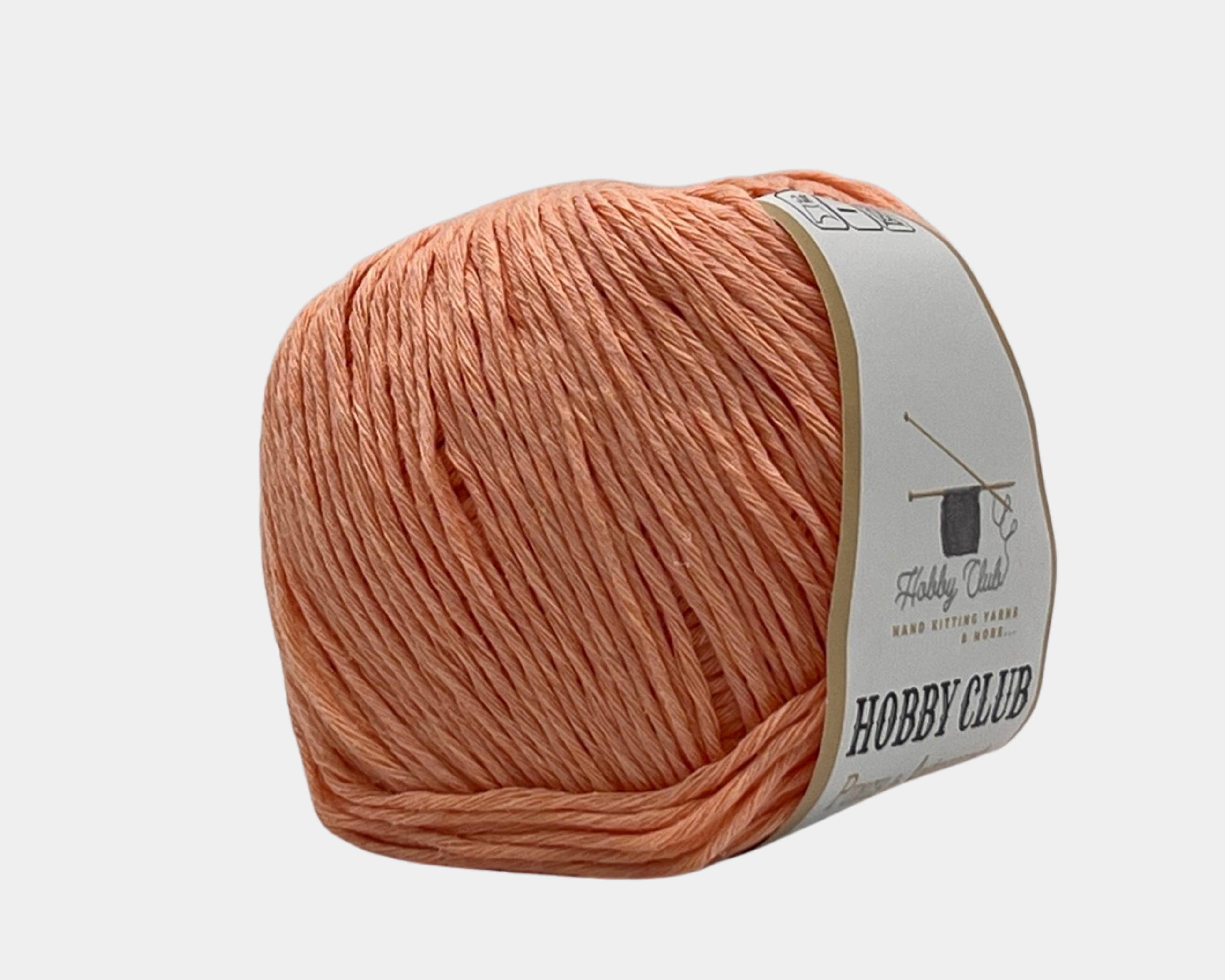 Babyvenligt bomuldsgarn, 50 g, 100 % bomuld