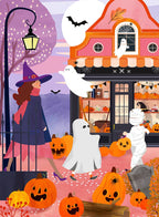 Mini-puslespil 96 brikker - Halloween