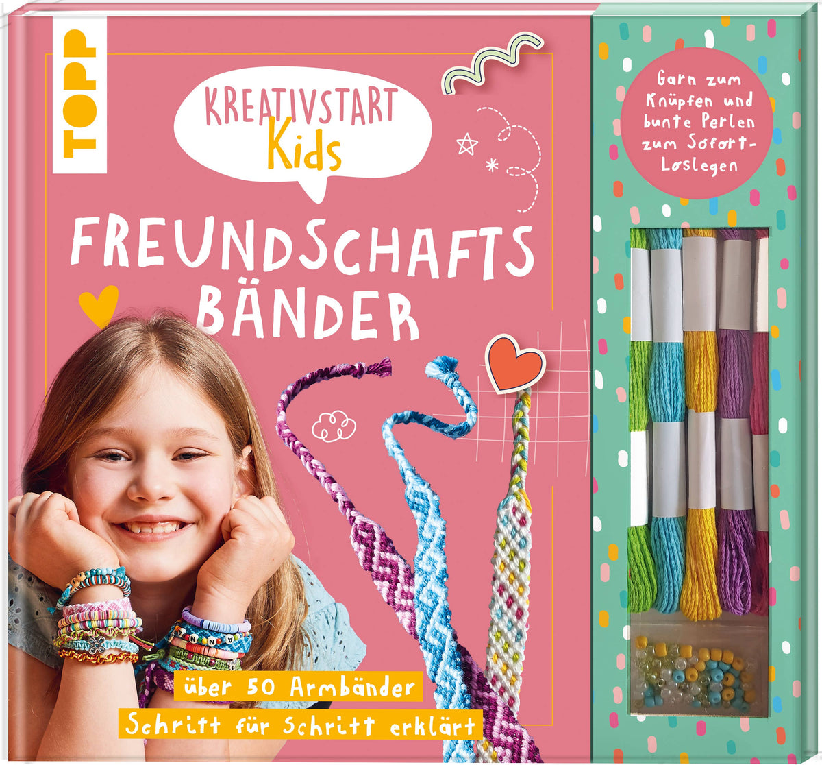 DIY knyttede armbånd