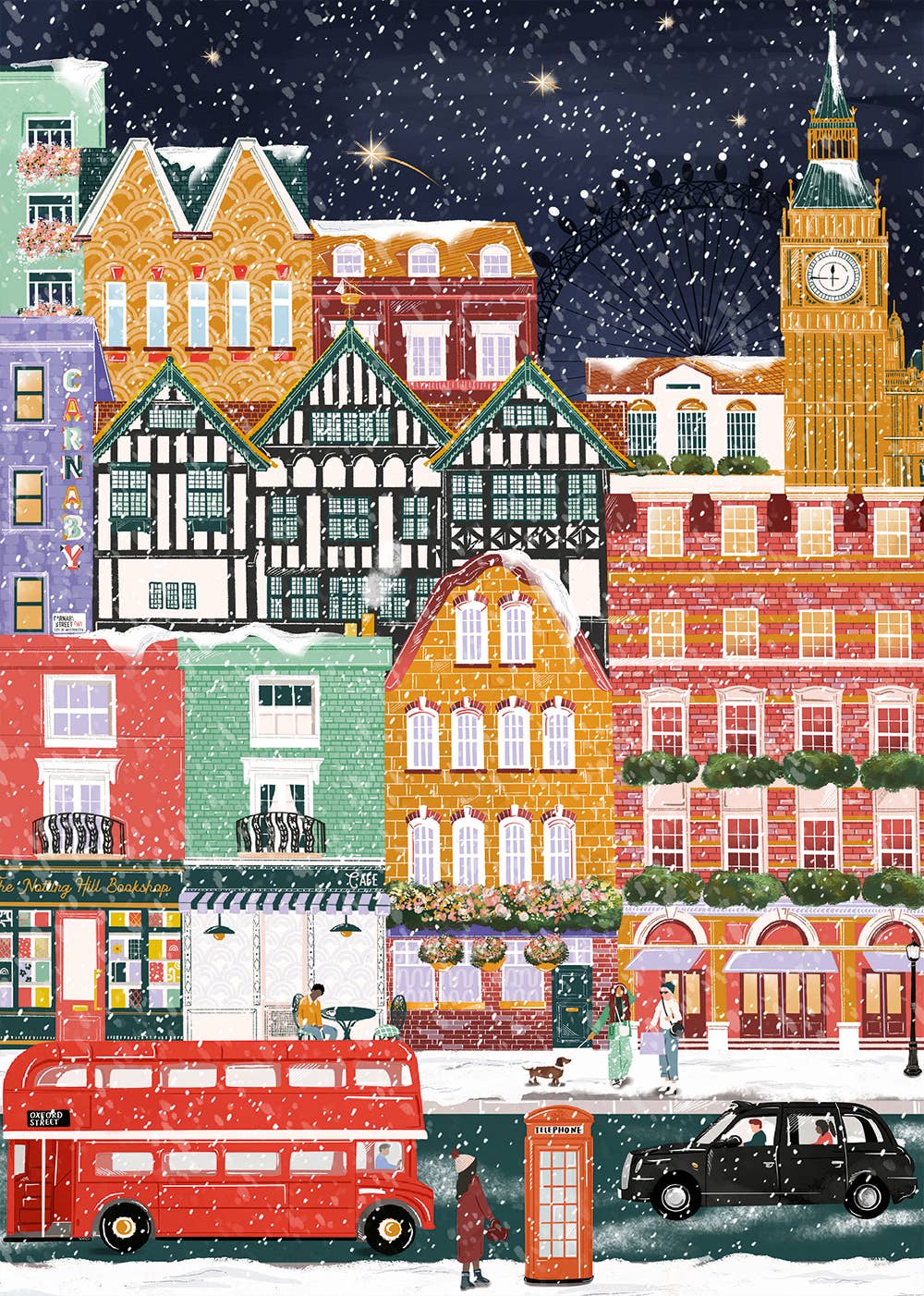 Jul i London – 1000 brikker