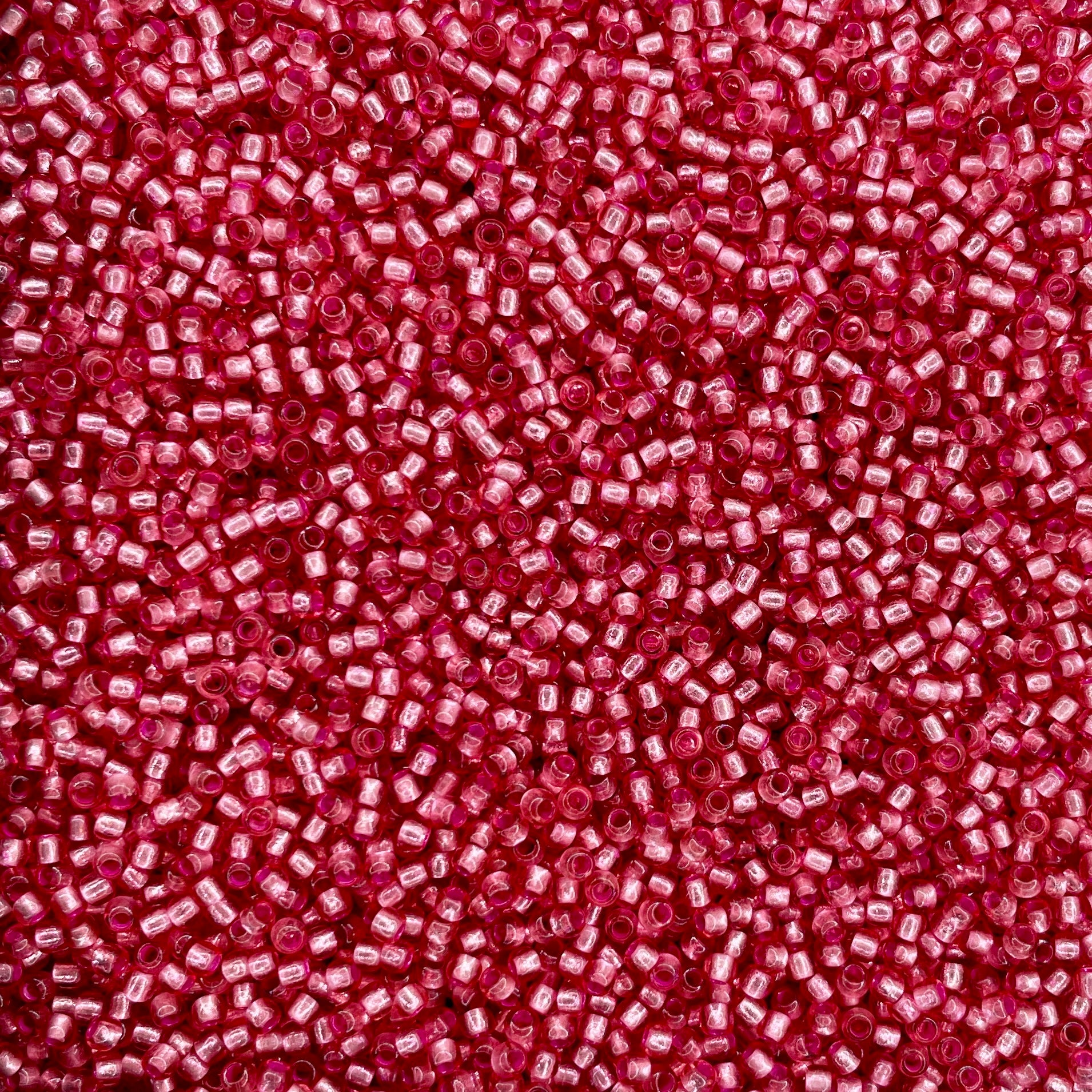 Toho glasperler, round, 11/0, 50 gram, stort farveudvalg
