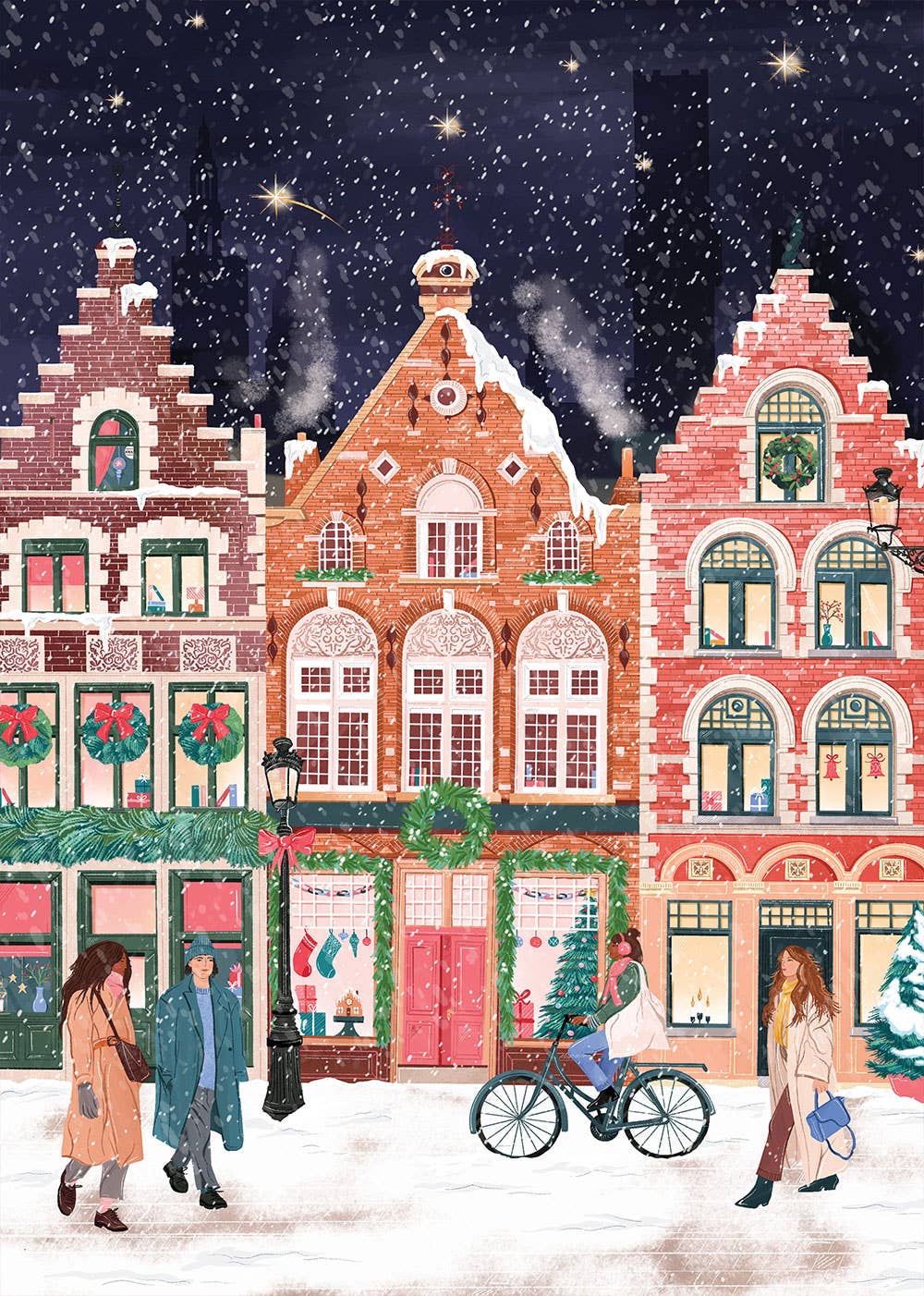 Puslespil, Brugge i december – 1000 brikker