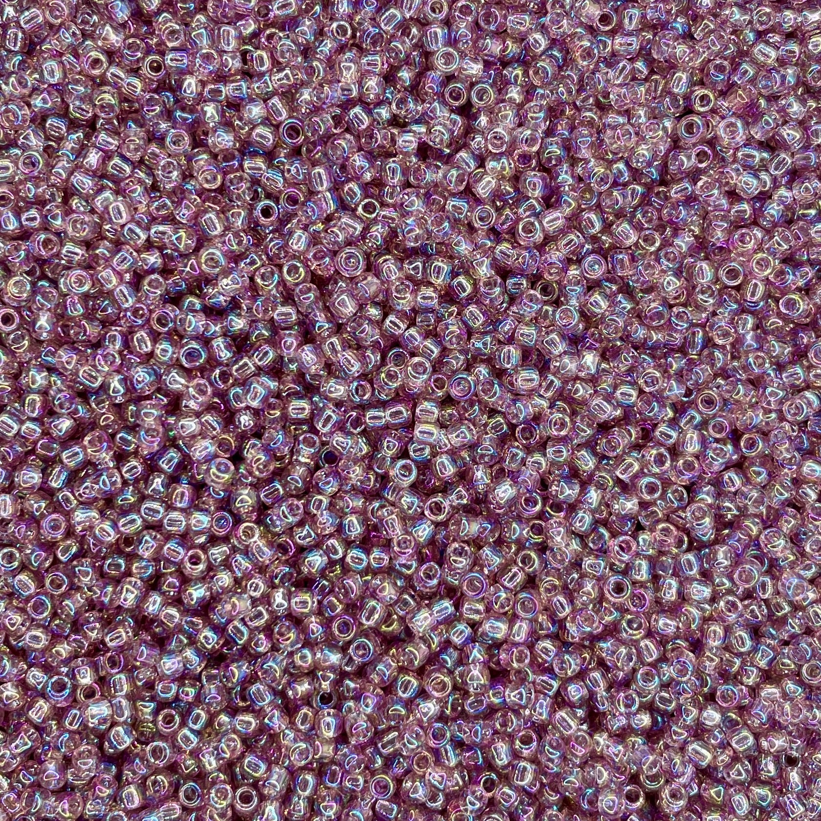 Toho glasperler, round, 11/0, 50 gram, stort farveudvalg