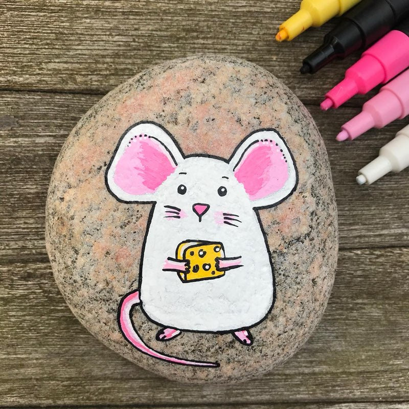 POSCA PC-3M Soft – sæt med 8 bløde farver