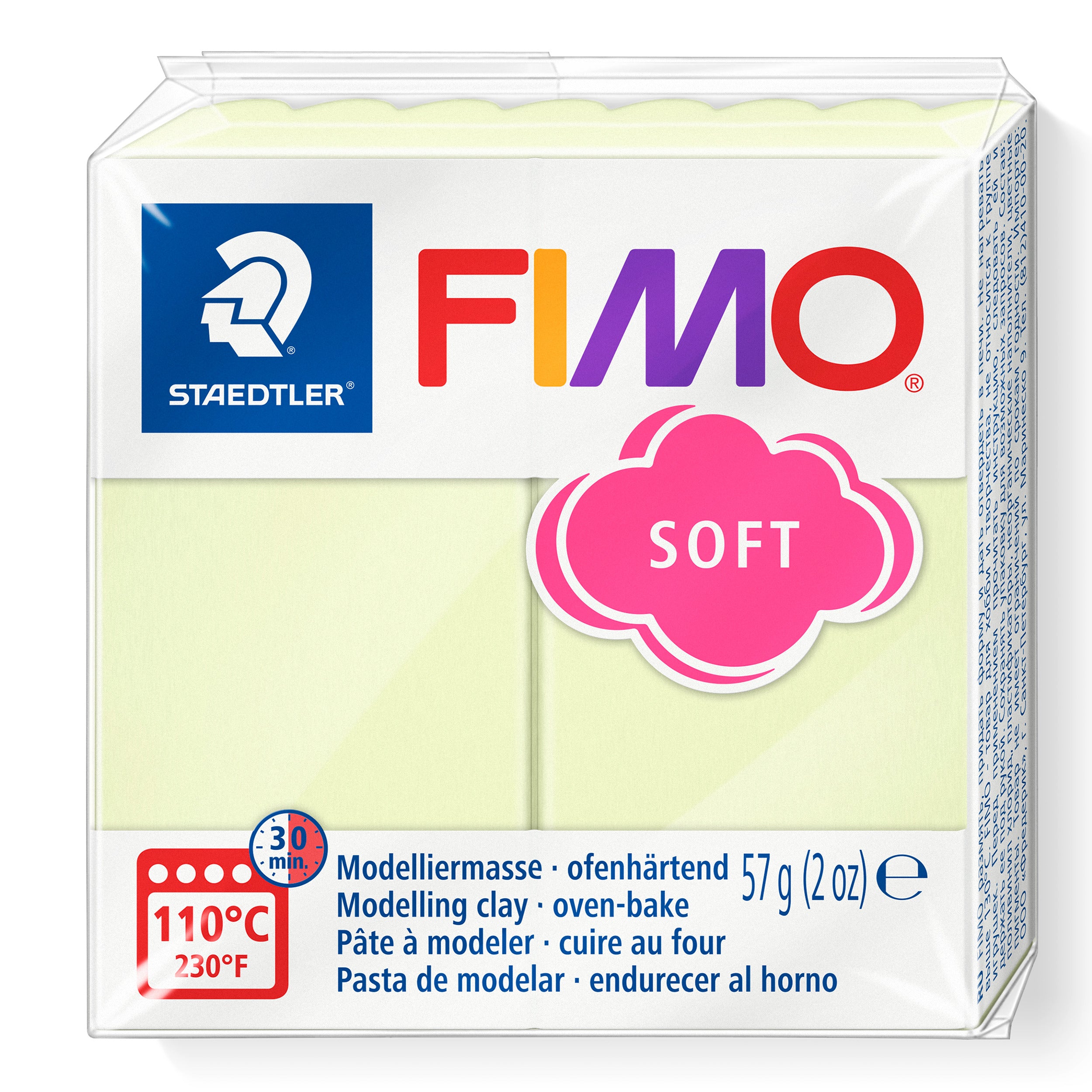 FIMO® SOFT, 57 g, stort farveudvalg – klik på billedet for at se alle farver