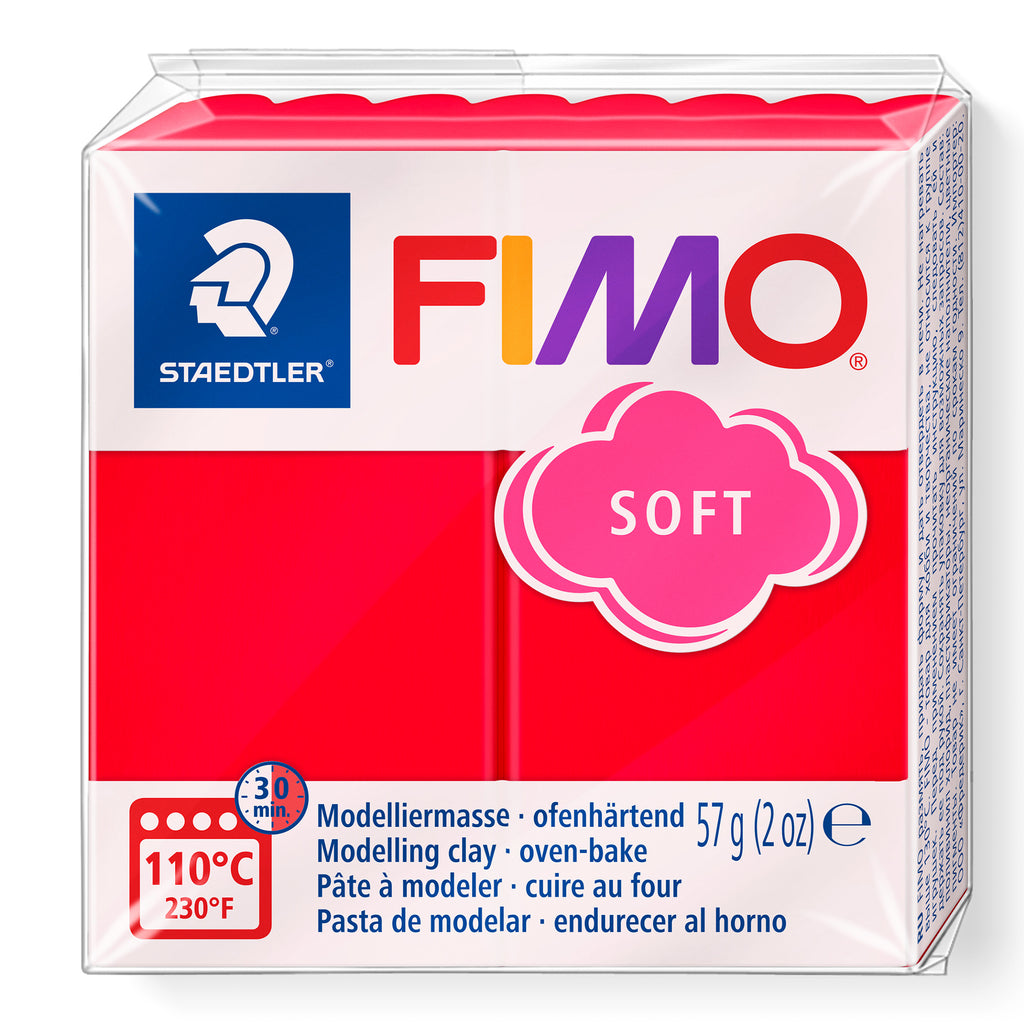 FIMO® SOFT, 57 g, stort farveudvalg – klik på billedet for at se alle farver