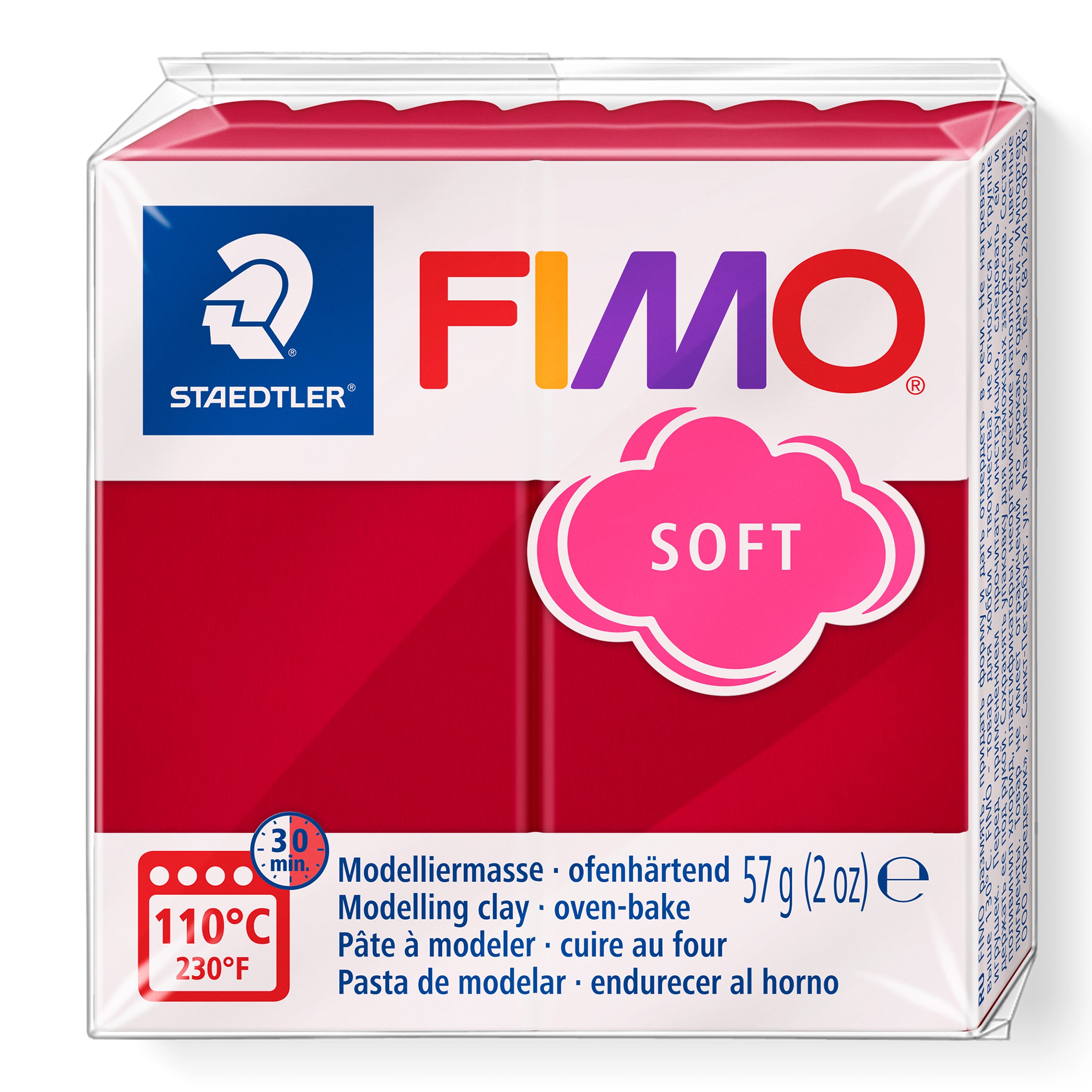 FIMO® SOFT, 57 g, stort farveudvalg – klik på billedet for at se alle farver
