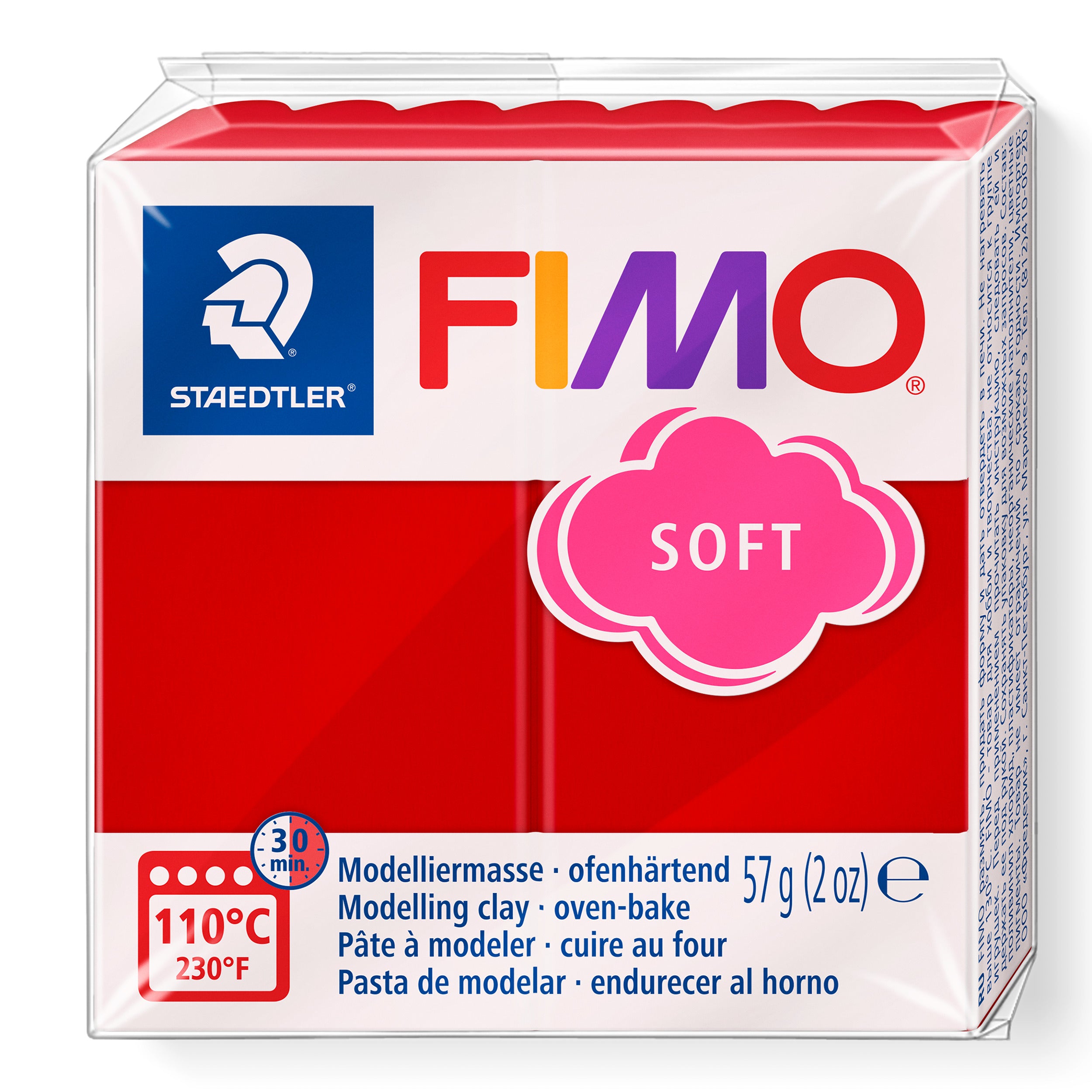 FIMO® SOFT, 57 g, stort farveudvalg – klik på billedet for at se alle farver