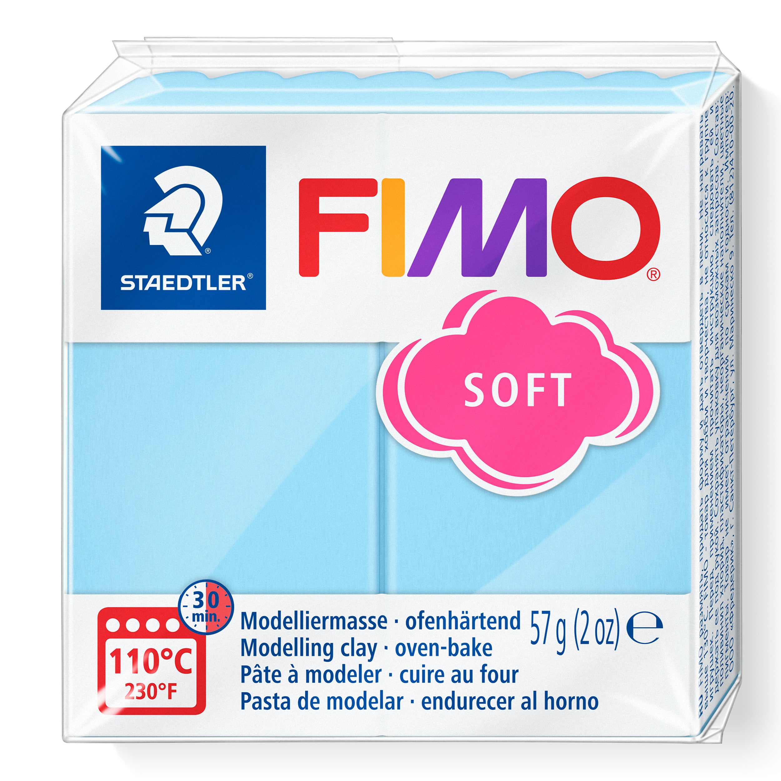 FIMO® SOFT, 57 g, stort farveudvalg – klik på billedet for at se alle farver
