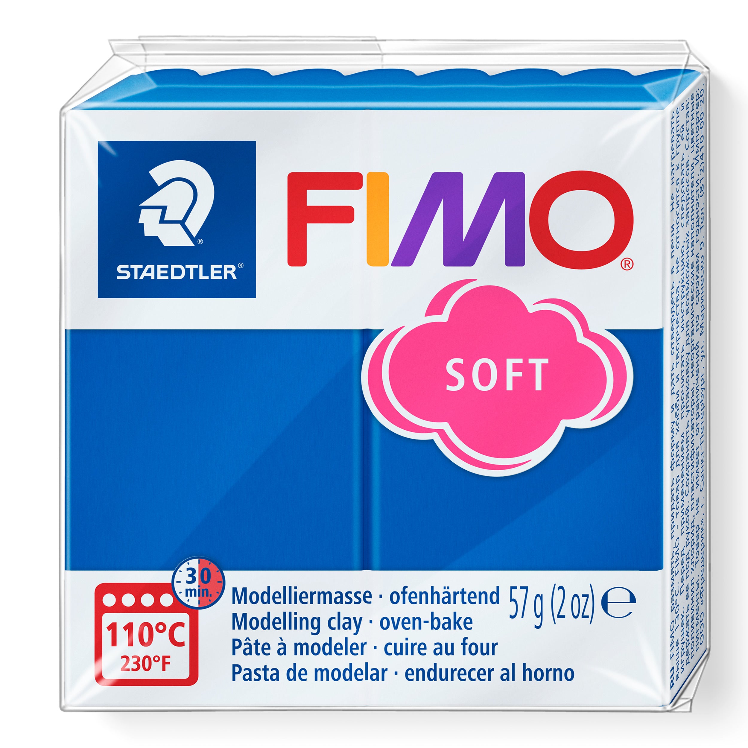 FIMO® SOFT, 57 g, stort farveudvalg – klik på billedet for at se alle farver