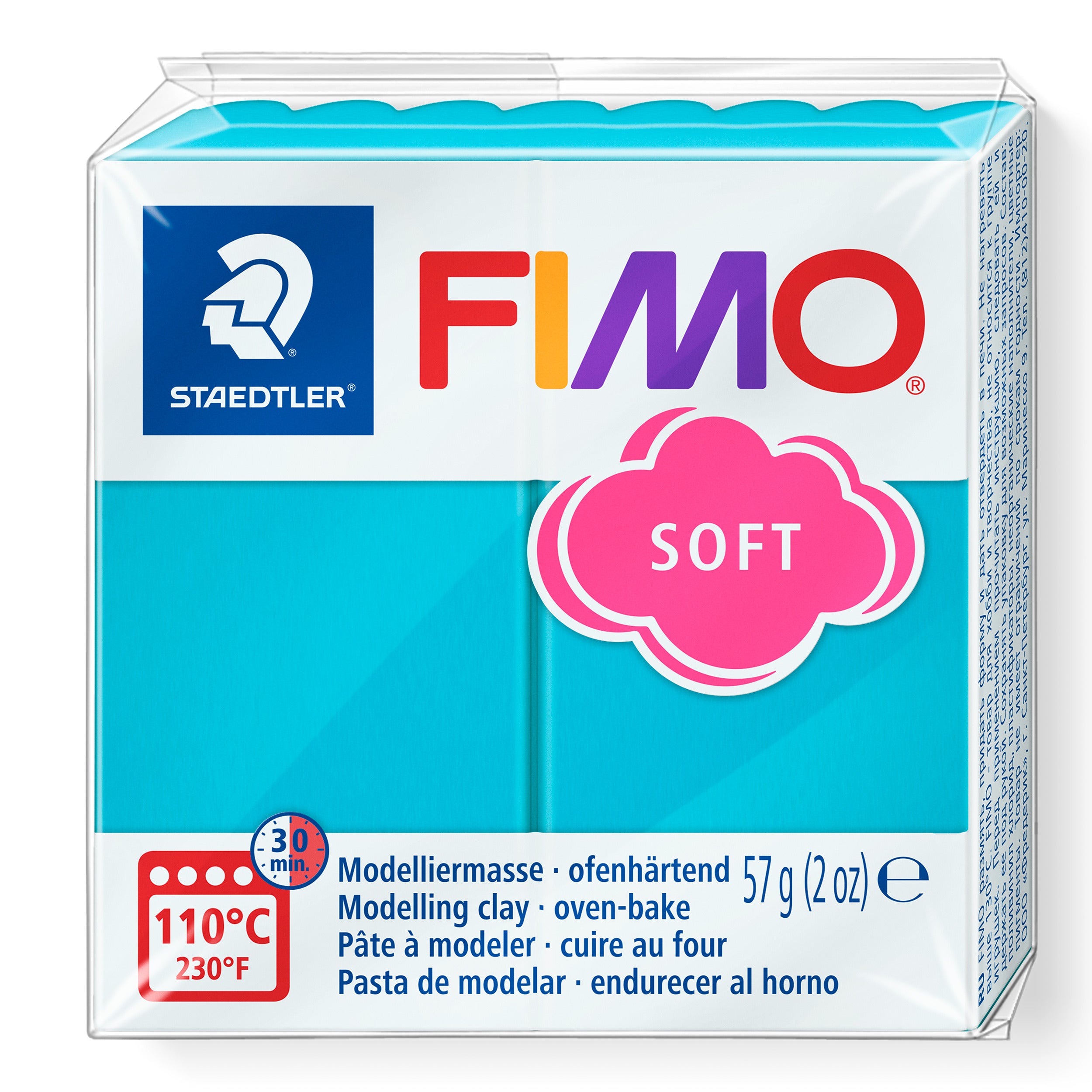 FIMO® SOFT, 57 g, stort farveudvalg – klik på billedet for at se alle farver