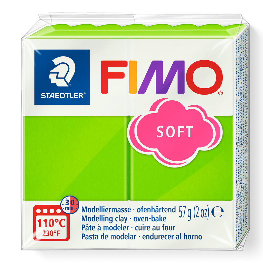 FIMO® SOFT, 57 g, stort farveudvalg – klik på billedet for at se alle farver