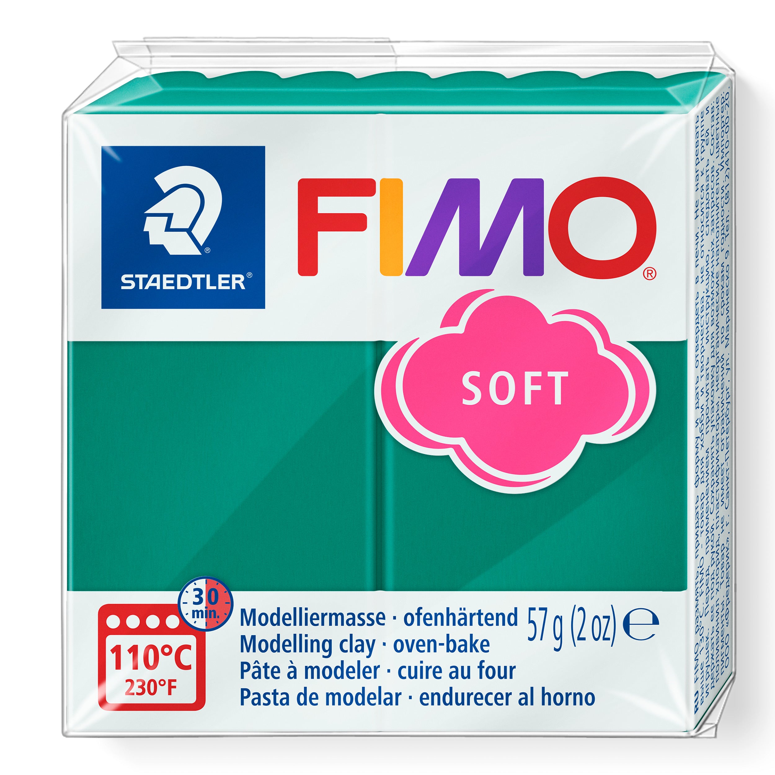 FIMO® SOFT, 57 g, stort farveudvalg – klik på billedet for at se alle farver