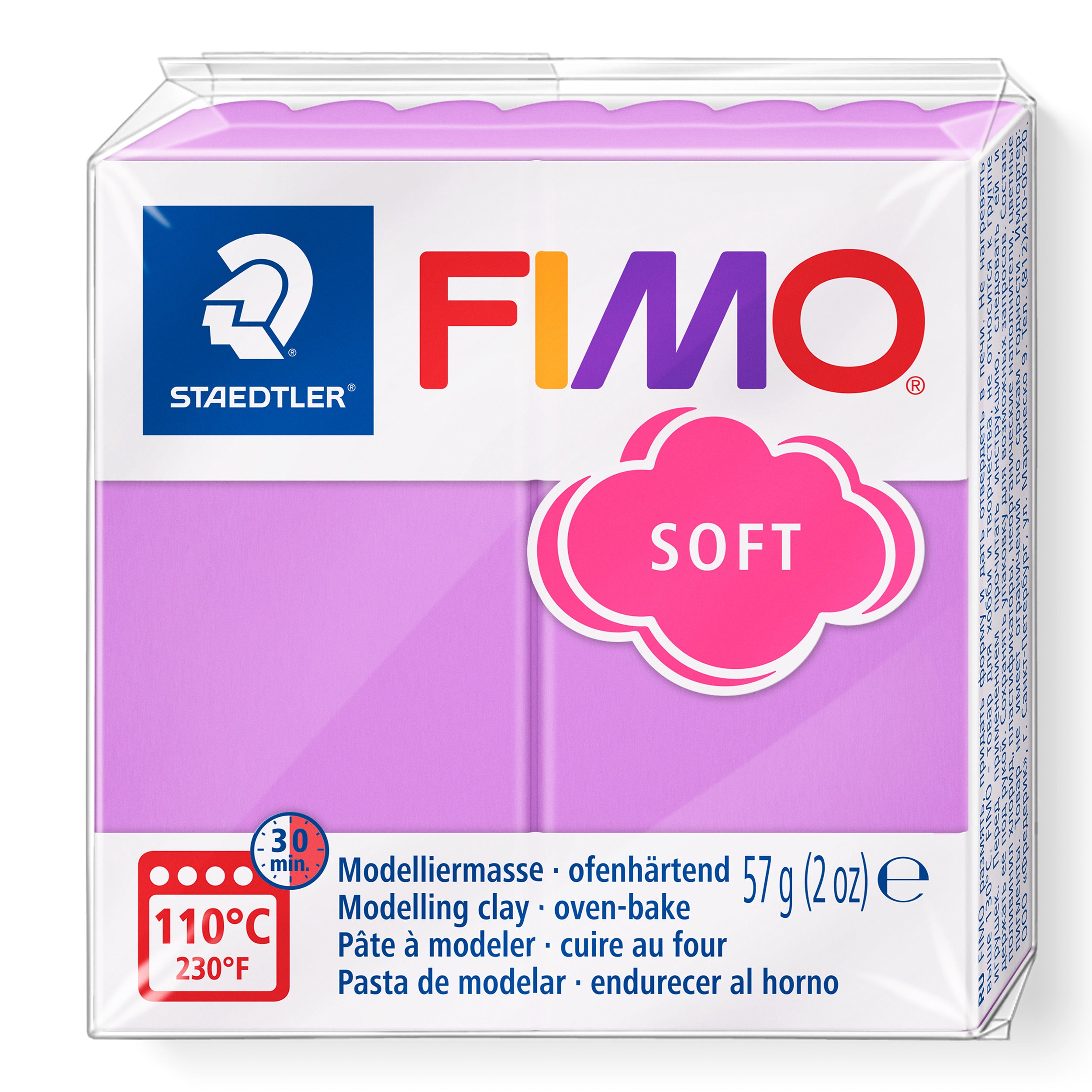 FIMO® SOFT, 57 g, stort farveudvalg – klik på billedet for at se alle farver
